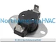 ClimaTek Furnace Disc Limit Switch Fits York Luxaire Coleman 7660-359 7660-3591
