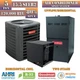 Goodman 5 Ton 15.5 SEER2 80% AFUE 120K BTU Central AC Split System Two-Stage R32 Goodman 5 Ton 15.5 SEER2 80% AFUE 120K BTU Central AC Split System Two-Stage R32