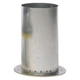 Williams Comfort Products 9806 Vent Tube, Rear, Galvanized Steel, 12 In. L