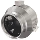FANTECH FKD 12XL Steel 18"D,18.9"H,17.9"W Inline Duct Fan 4YM40