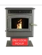 US Stove 1,800 sq. ft. EPA Certified Pellet Stove w 45 lb. Hopper/ Auto Igni