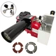 Waste Oil Heater Furnace Heavy Oil Atomizing Burner Singel Section Fire 220V