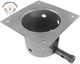 Steel Fire Pot Burner Box Replacement for Traeger Grills 7 Air Holes 14 Gauge