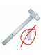 TELL COMMERCIAL PANIC BAR EX100001 No Exterior Handle Just Push Bar And Acces.