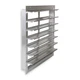DAYTON 3HHN4 Exh Shutter,10 In,Frnt Flange,SGL Pannel 3HHN4