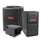 Goodman 4 Ton 13.5 Seer2 AC & 96% AFUE 120K BTU Gas Furnace System - Horizontal Goodman 4 Ton 13.5 Seer2 AC & 96% AFUE 120K BTU Gas Furnace System - Horizontal