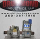 ROBERTSHAW GAS VALVE 7000DERHC 0.5 PSI W/ MAXITROL SELECTRA MODULATING VALVE