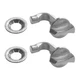2 PCS Furnace Door Latch 618107R For Nordyne Nortek Intertherm Miller Parts