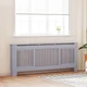Radiator Cover 2 pcs Grey 80.71 x 8.07 x 32.09 in