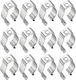 uxcell T8 U Clips Holder Bracket for LED Light Tube, Fluorescent Tube... 