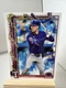 2025 Topps Holiday Evan Carter H2 Texas Rangers Baseball Card