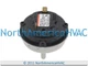 Furnace Air Pressure Switch Fits Carrier Bryant Payne HK06WC086 HK06WC088
