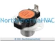 OEM Reznor Furance Heater Fan Switch F125-35F Replaces 209166 60T82-314585