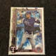 2025 Topps Holiday Baseball Evan Carter #H2 Texas Rangers Base Card