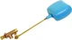 DIAL 4159 1/4" Brass Float Valve Heavy Duty Brass Body Compression