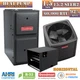 R32 Goodman 1.5 Ton Heat Pump & Gas Furnace Split System 15.2 SEER2 92% 60K BTU
