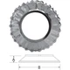 SELKIRK CORP 104810 4-Inch Gas Storm Collar 6 PACK