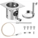 Upgraded Fire Burn Pot for Traeger & Pit Boss Pellet Grills (Exclude PTG), St...