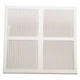 WILLIAMS COMFORT PRODUCTS 6703 Front Diffusing Grille, White