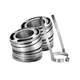 DuraVent 30-Degree Stainless Steel Swiveling Elbow Kit for Wood Stove Venting...