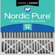Nordic Pure 20X25X5 Actual Size 19 3/4 X 24 3/4 X 4 3/8 Lennox X6673 X6675