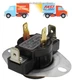 Therm-O-Disk HTR24V69T11 Furnace Limit Switch 47-22860-03 L105-10F 326821T-O-D Therm-O-Disk HTR24V69T11 Furnace Limit Switch 47-22860-03 L105-10F 326821T-O-D