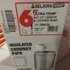 SELKIRK 206012U 6" x 12" Steel Pipe/Lock Band Ultra Temp 6UT - 12 