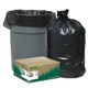 Earthsense? Commercial Recycled Can Liners, 55-60gal, 1.65mil, 38 x 58, Black, 1