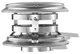 M&G Duravent 3PVL-VCS 3" Round Pellet Vent Vertical Chimney Cap