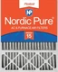 Nordic Pure 20x25x5 (19_3/4 x 24_3/4 x 4_3/8) Lennox X6673_X6675 Replacement ...