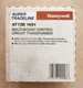 Honeywell AT72D 1691 Circuit Transformer *208/240 V*50/60 Hz*40 VA Output*