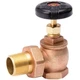 B & K 109-306 Steam Radiator Valve, Brass/Bronze, Includes: Union Nut and Tail P