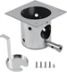 Fire Burn Pot Kit for Pit Boss Traeger Camp Chef Pellet Grills w/ Ash Remover