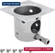 GasSaf Stainless Steel Fire Burn Pot Replacement for Traeger and Pit Boss Pellet