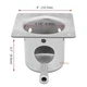 Heavy Duty Steel Fire Burn Pot Parts for Traeger, Pit Boss Wood Pellet Grills