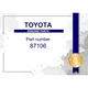 Genuine Toyota Air Conditioner Radiator Damper Servo Sub-Assy No.1 (87106-0K210)