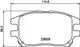 Mintex Front Brake Pad Set Fits Lexus Rx Mintex Front Brake Pad Set Fits Lexus Rx