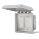 Infratech 14-4415 120V Dual On/Off Wall Plate Switch Flush Mount w/ Gang Box Infratech 14-4415 120V Dual On/Off Wall Plate Switch Flush Mount w/ Gang Box