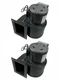 (2) Blower Motors for Dayton Model 1TDP7 -146CFM 3160 RPM, 1150V 60/50hz (4C446)