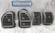 1995-1999 OEM Silverado Sierra Tahoe Yukon Suburban  Dashboard Vent SET GRAY OEM