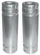 (2) ea M&G DuraVent 3PVL-24S 3" x 24" Pellet Stove Double Wall Chimney Vent Pipe