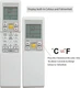 Remote Control For Daikin FVXS60HVMA FVXS50FV1B FTXS09LVJU Air Room Coonditioner