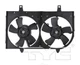 Brand New Dual Radiator and Condenser Fan Assembly TYC 620710 for 02-03 Maxima