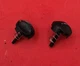(2) Honeywell Water Heater Gas Valve Control Dial w/Spring (Black)