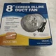 Suncourt Inductor Corded In-Line Duct Fan - 8" Diameter Suncourt Inductor Corded In-Line Duct Fan - 8" Diameter