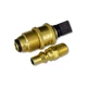 Mr. Heater 1/4 in Brass Propane Coupling Adapter Kit F276330