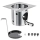 304 Stainless Steel Fire Burn Pot Replacement Parts for Traeger, Pit Boss Pel...