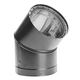 Simpson Duravent 6DVL-E45 Double-Wall Air-Insulated 45-Degree Adjustable Elbow