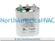 Supco Universal Oval Motor Dual Capacitor 25+7.5 uf MFD 440 Volt CD25+7.5x440