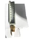 Wal-Rich 6" Straight Brass Well Thermometer (40&deg;F - 280&deg;F), #1722000 1/2&rdquo; NPT